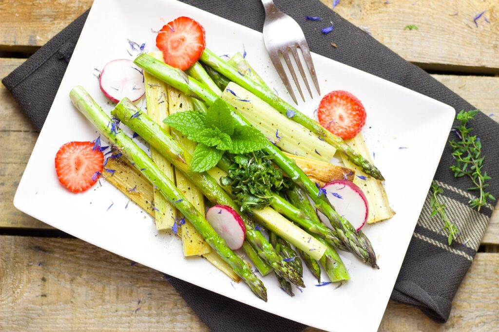 schnelle rezepte mit grünem Spargel