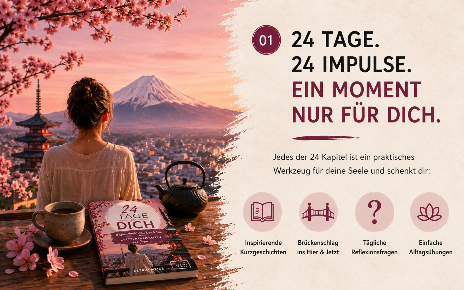 Achtsamkeit im Alltag: 21 einfache Wege zu mehr Gelassenheit und innerer Ruhe